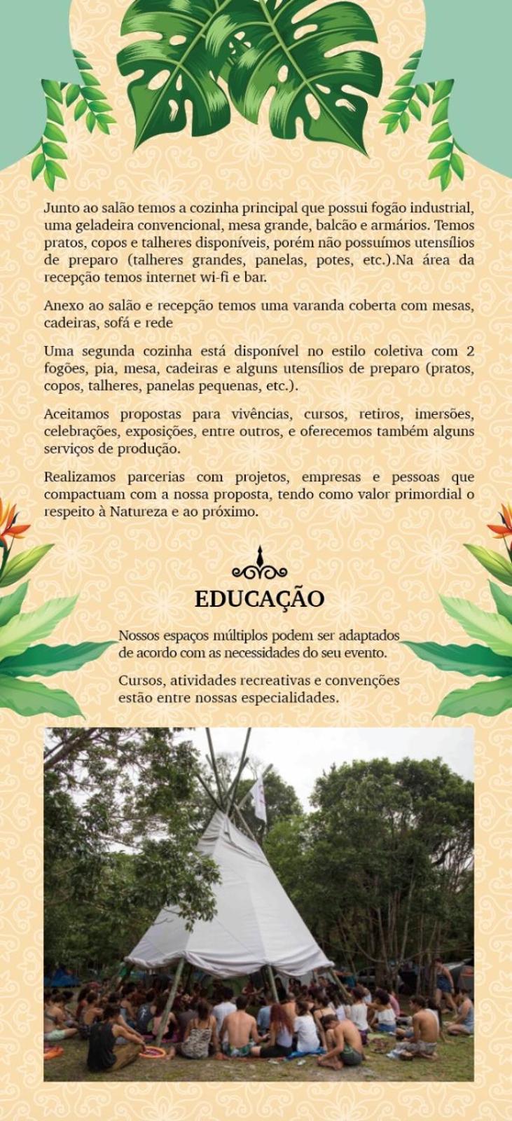 Namaste Pousada E Camping Cananéia Екстериор снимка